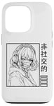 iPhone 13 Pro Sad Girl Anime Manga Emo Goth Harajuku Girl Independent Case