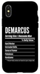 iPhone X/XS Demarcus Gift, Nutritional Facts Serving Size, Calories Case