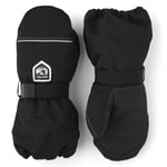 Hestra Kids’ Wool Terry – mitt – Black - 3