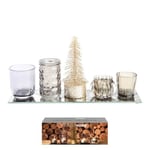 DGA - Christmas tray w/tea lights (14651082)