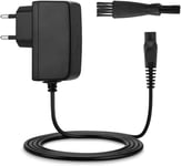 Aukru Chargeur 15V Alimentation pour Philips QP6520, QP6510, QP6620/30 OneBlade Pro Rasoir électrique - Noir