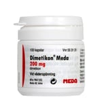 Dimetikon Meda, kapsel, mjuk 200 mg, 100 st