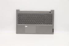 Lenovo ThinkBook 15 G3 ACL Keyboard Palmrest Top Cover German Grey 5CB1C87528