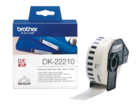 Brother DK-22210 - Svart på vitt - Rulle (2,9 cm x 30,5 m) etiketter - för Brother QL-1050, 1060, 1110, 500, 550, 560, 570, 580, 600, 650, 700, 710, 720, 820