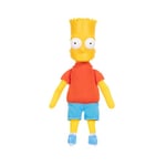 Shelf Talkers The Simpsons Bart Simpson by JAKKS Pacific, with 20 Iconic Character-Inspired Phrases, Batteries Included, Soft Plush Material, Collectible Plush