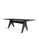 Friends & Founders - Pose Table 250 x 95 Black Oak - Spisebord - Ida Linea Hildebrand - Svart - Tre