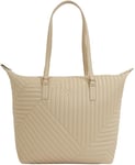 Tommy Hilfiger Cabas Sac Femme Poppy Reform avec Compartiments, Beige (Beige), Taille Unique