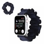 Apple Watch Series 6 / 5 40mm hiusnauha teemakellonauha - Tummansininen Blue