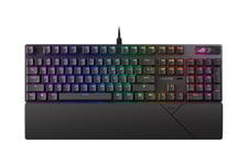 ASUS ROG Strix Scope II - tangentbord - 100% full size - QWERTZ - svart Inmatningsenhet