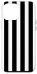 iPhone 15 Pro Max black and white striped vertical stripes Case Case