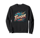 Thunder and Clouds for rock'n roll Music Lovers Sweatshirt