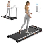 HBTower Tapis de Course électrique, Tapis de Marche avec Télécommande et LED, Vitesse Réglable, Parfait pour Une Utilisation à Domicile ou au Bureau, Tapis de Course 2 en 1