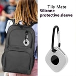 Tile Mate (2024) Silikon Keychain Skal svart