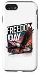 Coque pour iPhone SE (2020) / 7 / 8 T-shirt graphique Patriotic Freedom USA