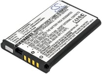 Kompatibelt med LG GB101, 3.7V, 800 mAh