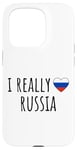 iPhone 15 Pro I Really Love Russia Case