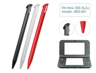 3 x Black White Red Plastic Pen Stylus for Nintendo - ̗̀new ̖́ 3DS XL/LL 2015+