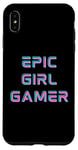 iPhone XS Max Retro Epic Gamer Girl Cool Gaming Stuff for Women Girls Y2K Case