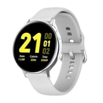 DAM Montre connectée S20 avec moniteur de fréquence cardiaque ECG, tension sanguine et mode multisport