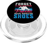 Forget Glass Slippers This Princess Wears Wrestling Shoes PopSockets PopGrip for MagSafe