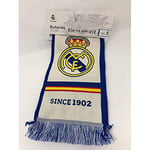 Real Madrid Football Club Official Blue White Yellow Stadium Scarf Badge Crest