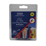 Tesco Canon CLI-551 XL Cyan/Magneta/Yellow Multipack Ink Cartridges New & Sealed