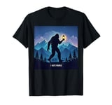 I Hate People Bigfoot Funny Sasquatch Graphic For Men T-Shirt