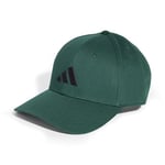 adidas Mixte Baseball Cap Cotton New Logo, Collegiate Green/Black, L