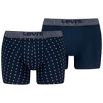 Lot de 2 Boxers Levi's® coton marine