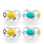 Medela Baby Smokk Original fra 18 måneder DUO Sig nature 4 stk i gult og turkis