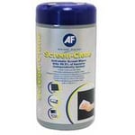 AF SCREEN-CLENE TUB 100 WIPES FOR MONITOR SCREENS &amp; FILTERS  AND F