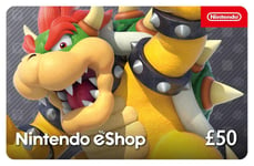 Nintendo eShop Card - 50 GBP Voucher