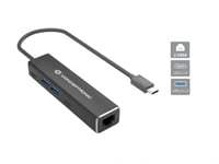 LevelOne Conceptronic ABBY14B 2.5G Ethernet USB 3.2 Gen 1 Adapter with