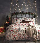 Furn Nutcracker SB Duvet Set Multi, Coton, Single