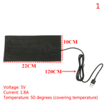 5V USB Warm Pads Snabbuppvärmning Värmare Pet kudde Warmer For Clo 1(10*22cm)