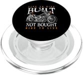 Built Not Acheté Design Chopper de moto classique PopSockets PopGrip pour MagSafe