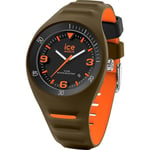 Montre Homme ICE WATCH LECLERCQ 020886 Silicone Khaki Orange Sub 100mt