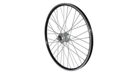 Roue vtt 26  er10 avant alu noir double paroi moy shimano dynamo dh2n 6 volt 2 4w