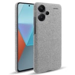 Xiaomi Redmi Note 13 Pro Plus 5G Slim-fit deksel - lysegrå