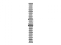 Garmin QuickFit - KlocKräm för smart klocka - rostfritt stål - för Approach S60 D2 fenix 5, 5 PLUS fenix 6 Forerunner 935 MARQ quatix 5, 5 Sapphire