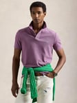 Ralph Lauren Short Sleeve Cotton Mesh Polo Shirt, Tea Rose