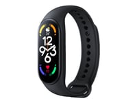 Xiaomi Mi Band 7 - Aktivitetspårare Med Rem - Tpu - Svart - Handledsstorlek: 160-224 Mm - Display 1.62" - Bluetooth - 13.5 G