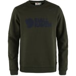 Fjällräven Men's Logo Sweater M, Deep Forest M male