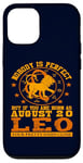 iPhone 12/12 Pro Leo Zodiac Sign August 20 Funny Horoscope Lion Birthday Case