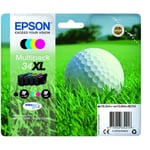 Epson Epson 34XL Blækpatron Multipack BK/C/M/Y T3476