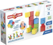 Magicube Full Color - 100% Genbrugsplast - 16 dele - Fra 1 år.