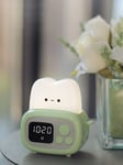 (Yellow) New Time Toaster Night Light/Alarm Clock For Household Indoor GB