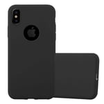 Coque pour Apple iPhone XR en CANDY NOIR Housse de protection Étui en silicone TPU flexible - Neuf