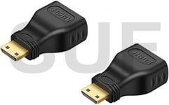 HDMI FEMALE to MINI HDMI ADAPTER CONVERTER for Tablet Laptop PC Projector Camera