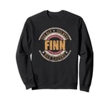 Mens Finn The Man The Myth The Legend First Name Finn Sweatshirt